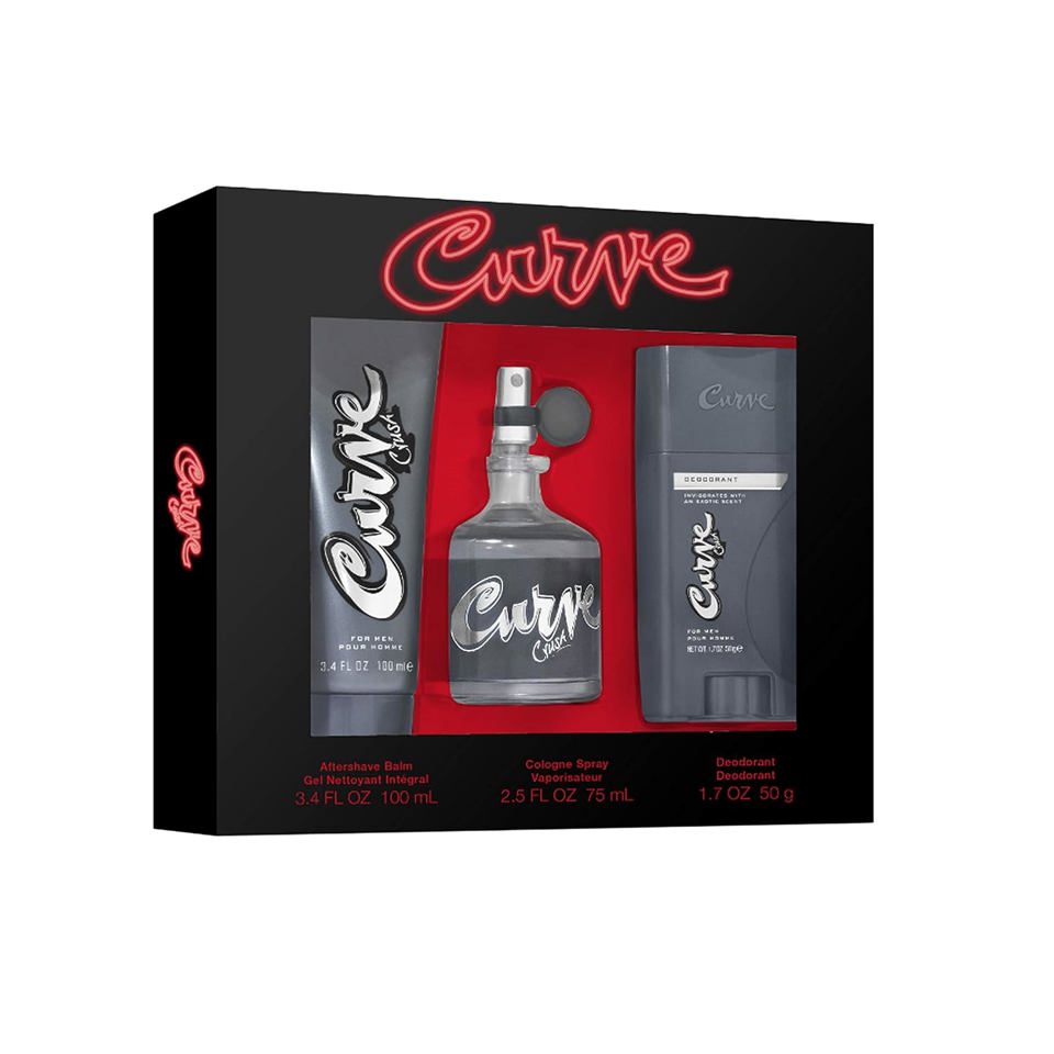 Liz Claiborn - Curve Crush 3Pc Set ( 2.5 Edc + 3.4 As + 1.7 Deo ) ( M )