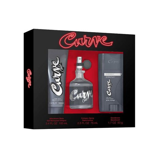 Liz Claiborn - Curve Crush 3Pc Set ( 2.5 Edc + 3.4 As + 1.7 Deo ) ( M )