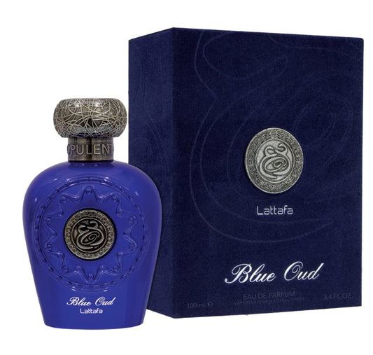 Lattafa - Blue Oud Edp ( M ) 3.4 Oz