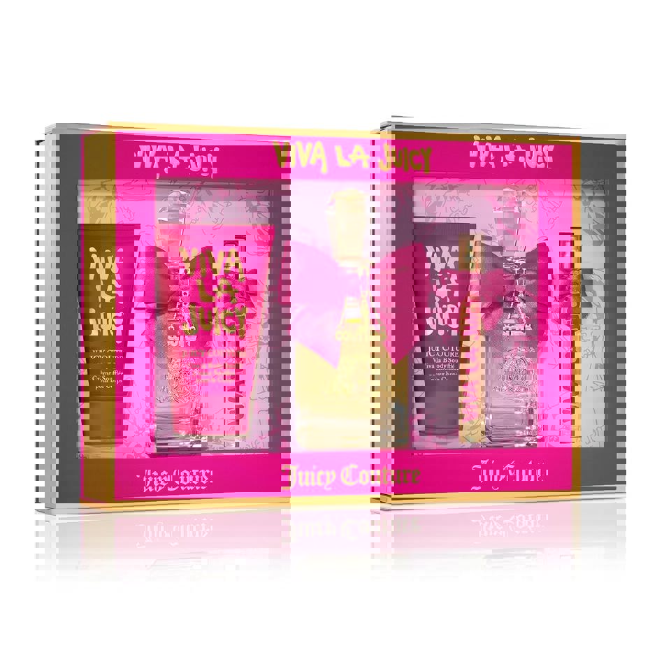 Juicy Couture - Viva La Juicy 3Pc Set W/Souffle ( W ) 3.4 Oz