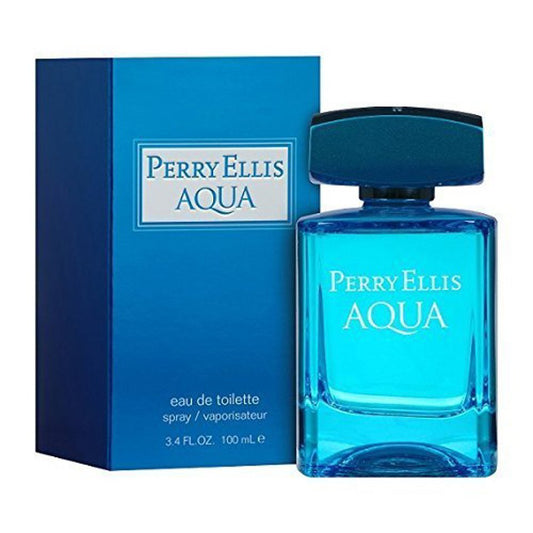 Perry Ellis - Aqua Edt ( M ) 3.4 Oz