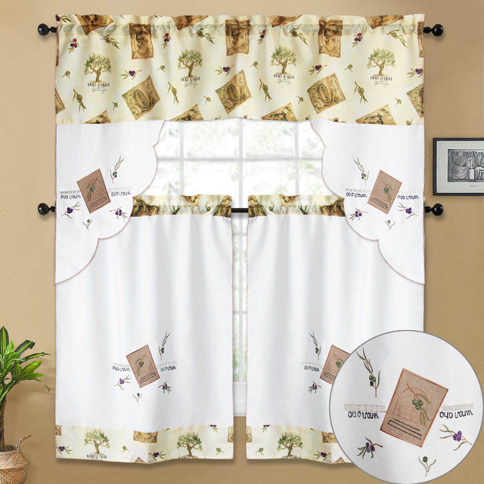Bt592-Kitchen Curtain Set