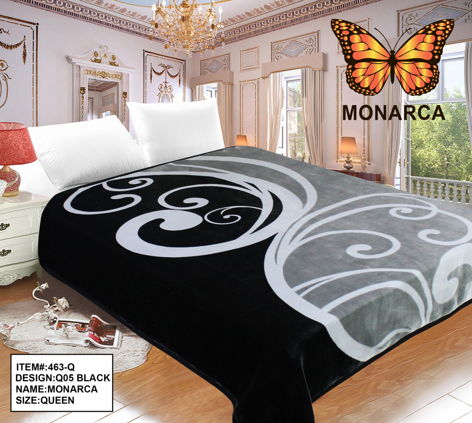 463-Q Monarca Queen ( 2021 ) 2Ply Blanket