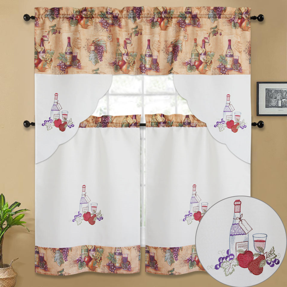 Bt592-Kitchen Curtain Set