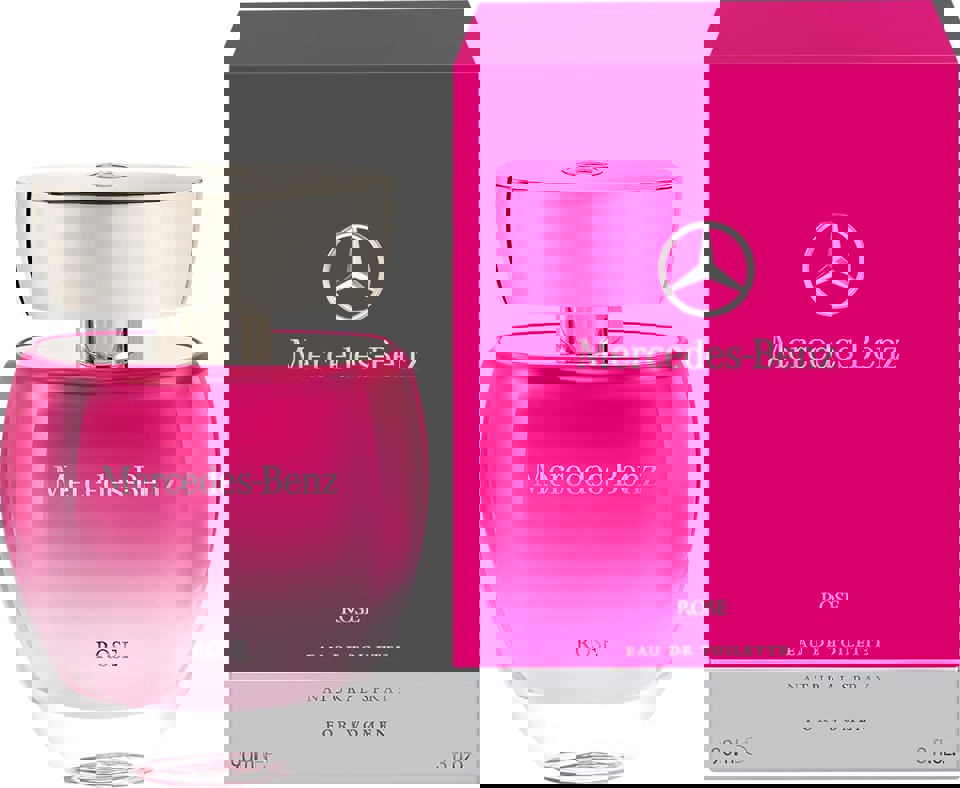 Mercedes Benz - Rose For Women Edt ( W ) 3.0 Oz