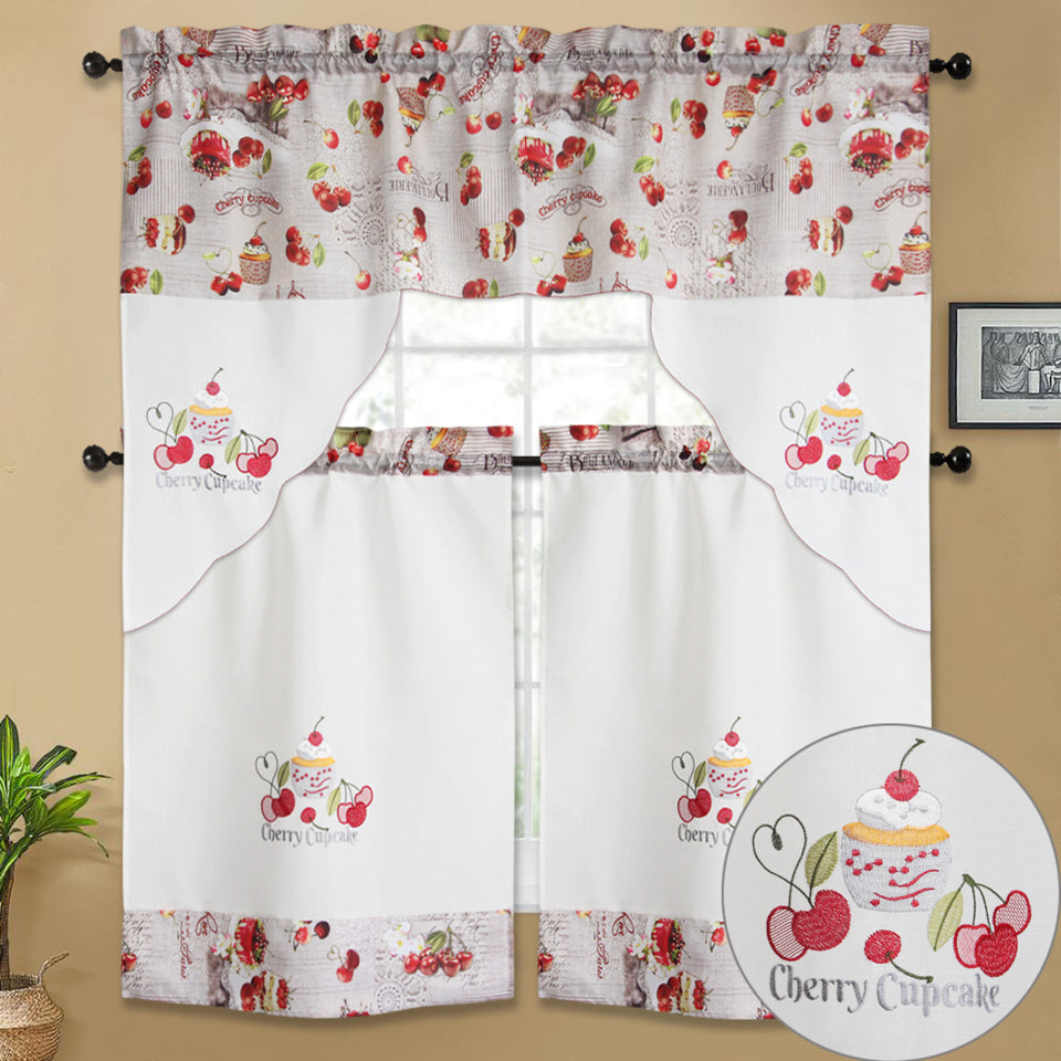 Bt592-Kitchen Curtain Set