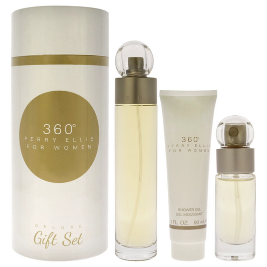 Perry Ellis - 360 3Pc Set ( W ) 3.4 Oz