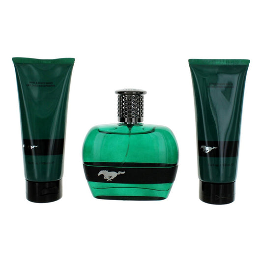Mustang - Green ( 3.4 Edt + 3.4 A/S + S/G ) 3Pc Set ( M )