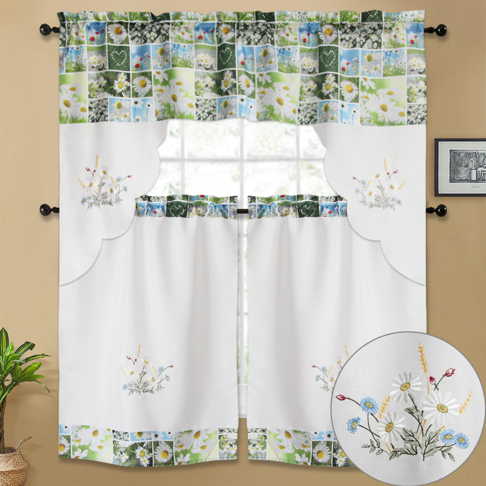 Bt592-Kitchen Curtain Set
