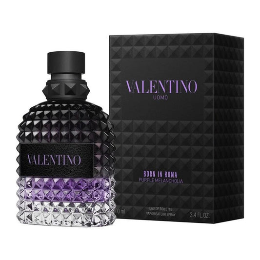 VALENTINO BEAUTY - UOMO BORN IN ROMA PURPLE EDT ( M ) 3.4 OZ