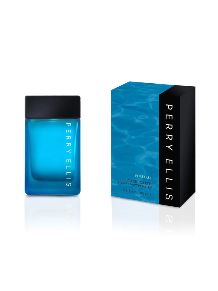Perry Ellis - Pure Blue Edt ( M ) 3.4 Oz