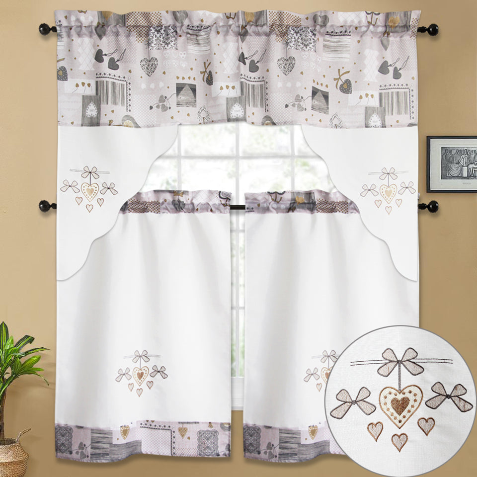 Bt592-Kitchen Curtain Set