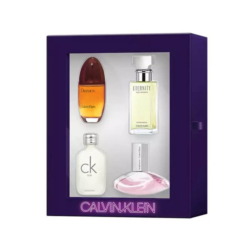 Calvin Klein - Ck-Eternity + Ck-Euphoria + Ck-One + Ck-One 4Pc Set ( W )