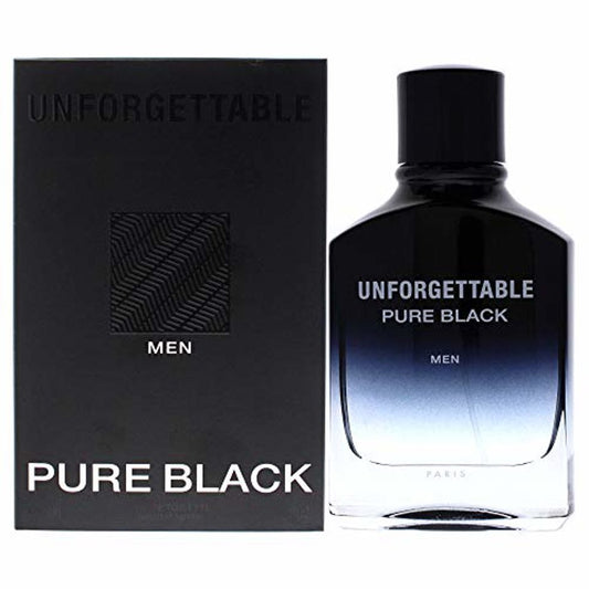 Glenn Perri - Unforgettable Pure Black Edt ( M ) 3.4 Oz