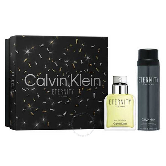 Calvin Klein - Eternity Edt ( 3.4 Edt + 5.0 Oz Deo )2Pc Set ( M ) 3.4 Oz