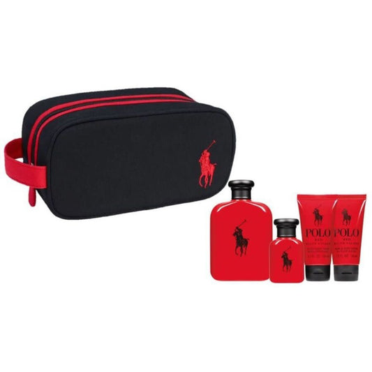 Ralph Lauren - Polo Red ( 4.2 Edt + 30 Ml + 2.6 Deo ) 3Pc Set ( M )