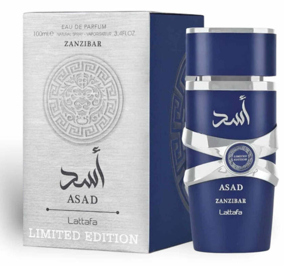 LATTAFA - ASAD ZANZIBAR LIMITED EDITION EDP ( M ) 3.4 OZ