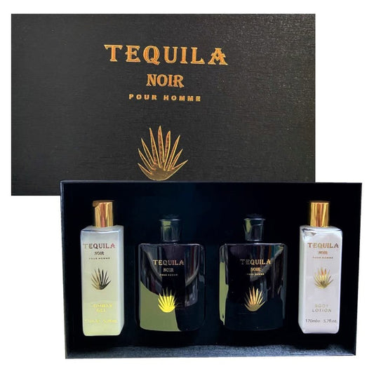 Tequila Perfumes - Tequila Noir 4Pc Set ( M ) 3.4 Oz