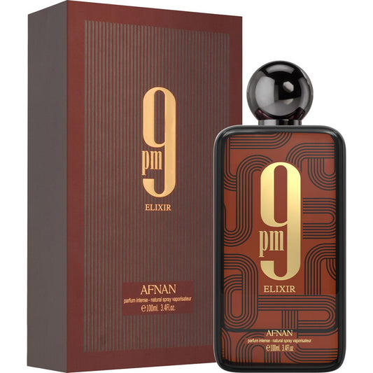 AFNAN - 9 PM ELIXIR EDP ( M ) 3.4 OZ