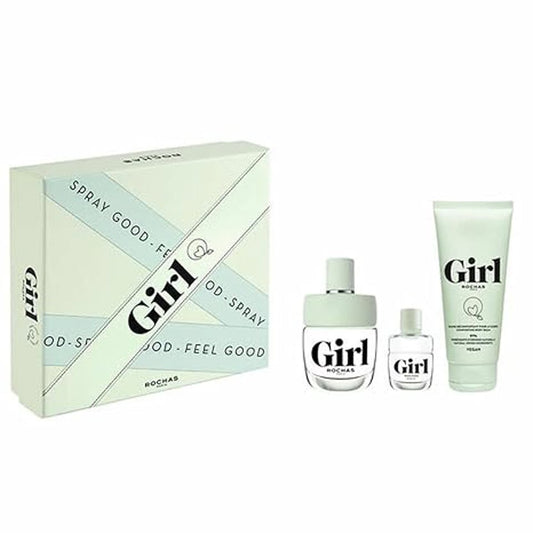 Rochas - Rochas Girl Edt 3Pc Set ( W ) 3.4 Oz