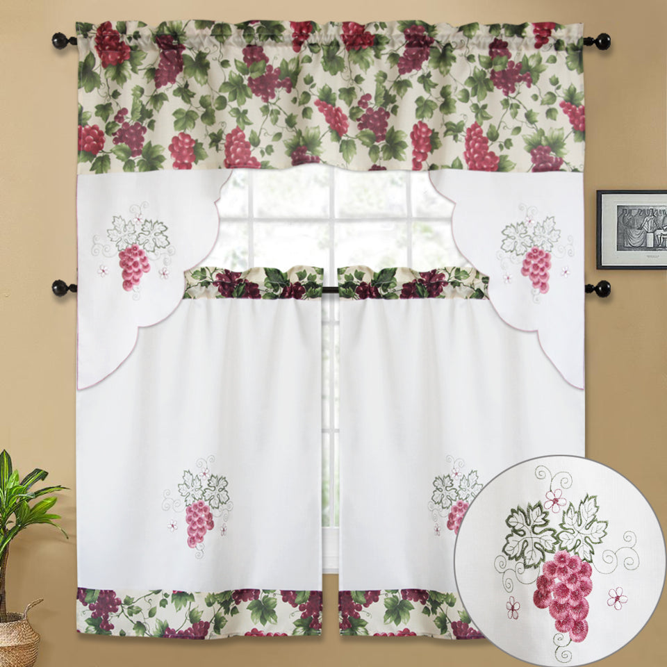 Bt592-Kitchen Curtain Set