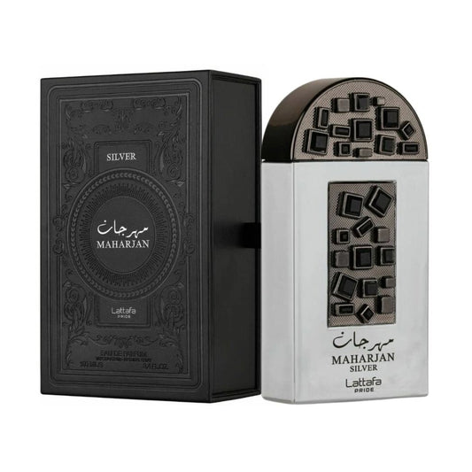 Lattafa - Pride Maharjan Silver Edp ( M ) 3.4 Oz