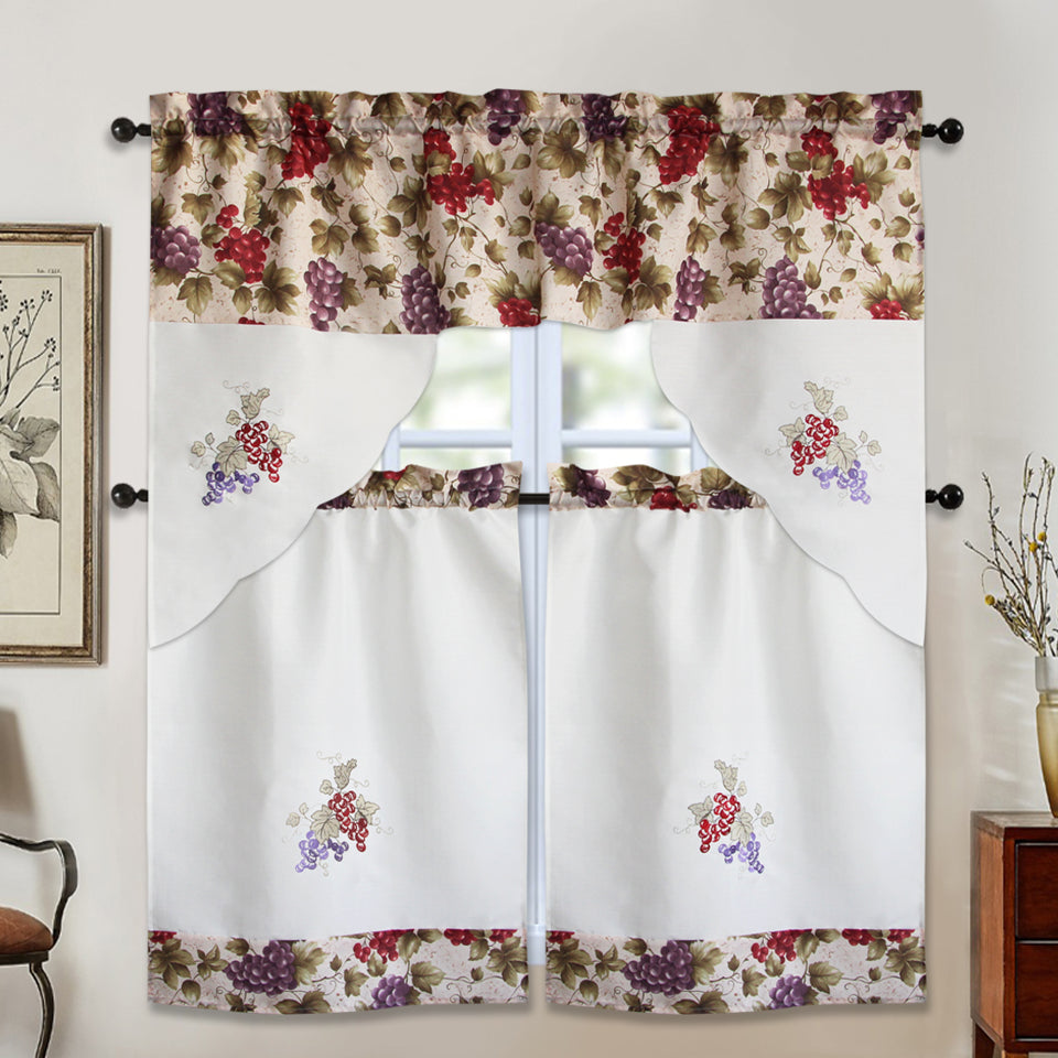 Bt592-Kitchen Curtain Set