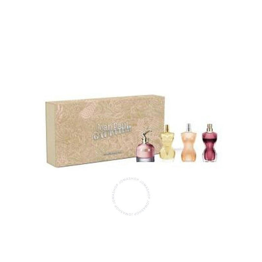 Jean Paul - Scandal, Divine, Classique, La Belle 0.2 Oz 4Pc Set ( W )