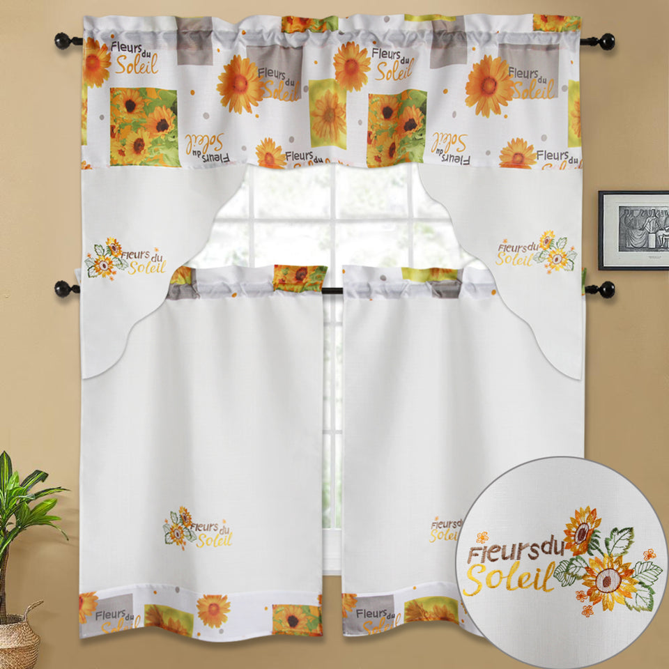 Bt592-Kitchen Curtain Set