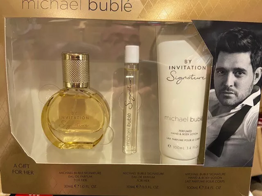 Michael Buble - By Invitation Signature 3Pc Set ( W )
