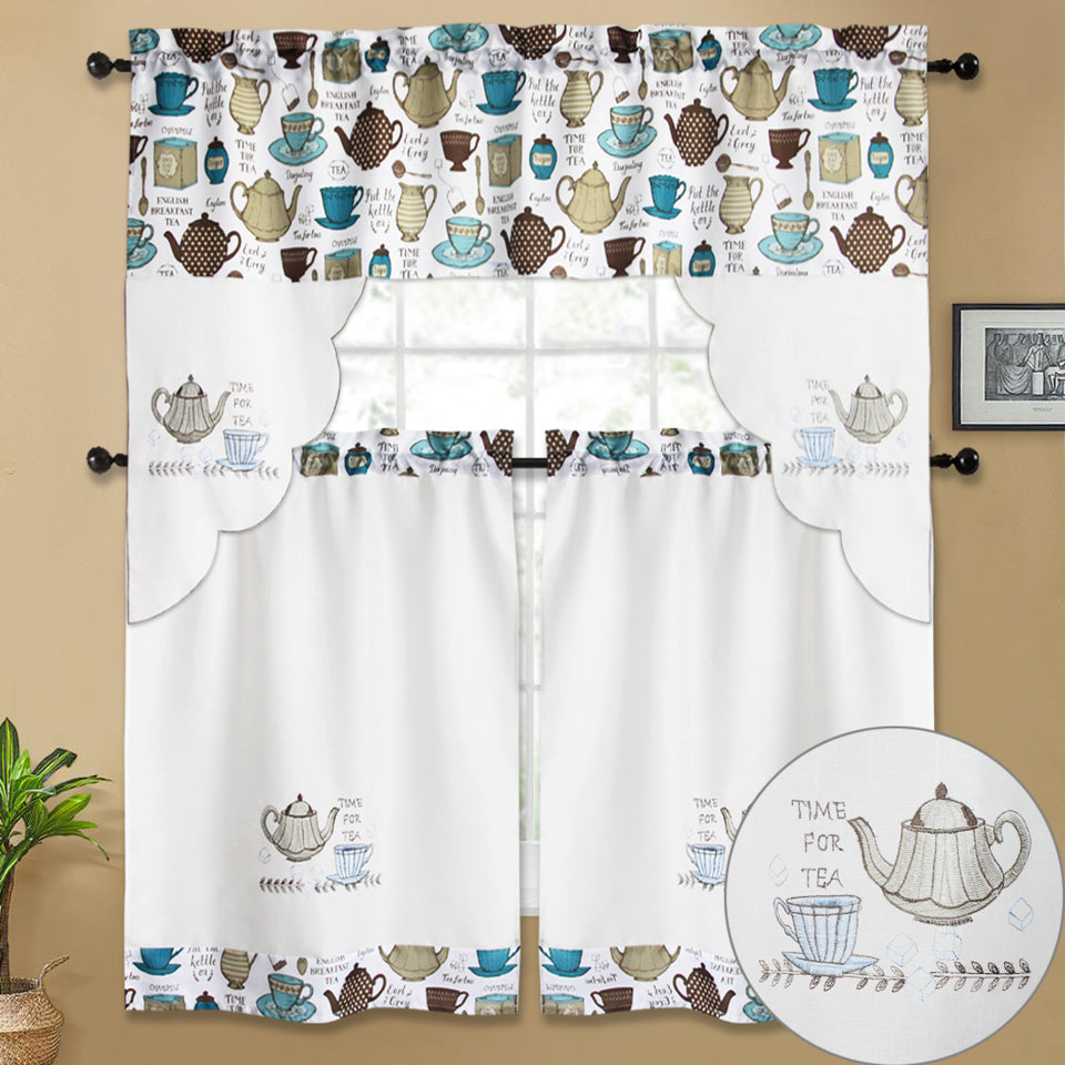 Bt592-Kitchen Curtain Set