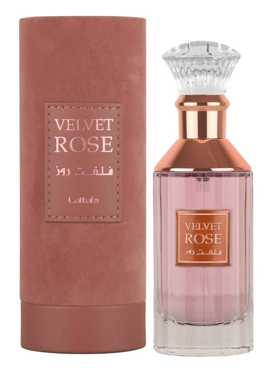 Lattafa - Velvet Rose Edp ( W ) 3.4 Oz