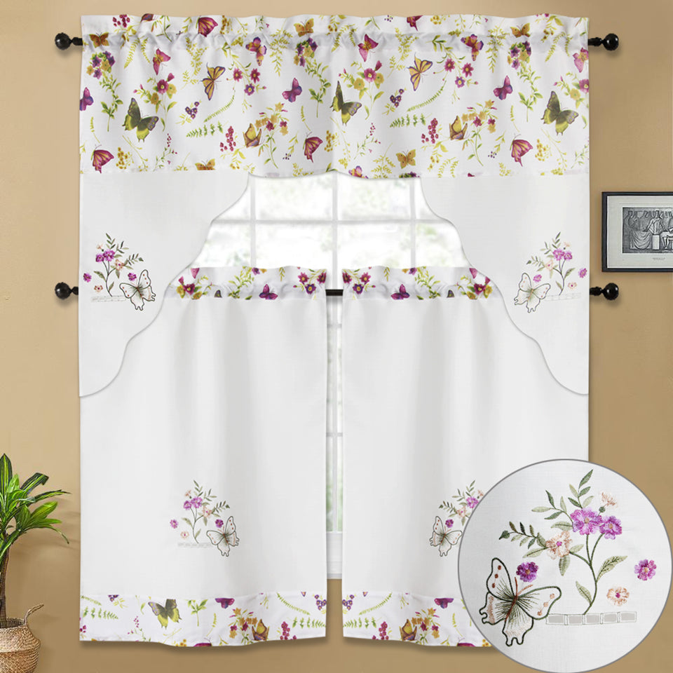 Bt592-Kitchen Curtain Set