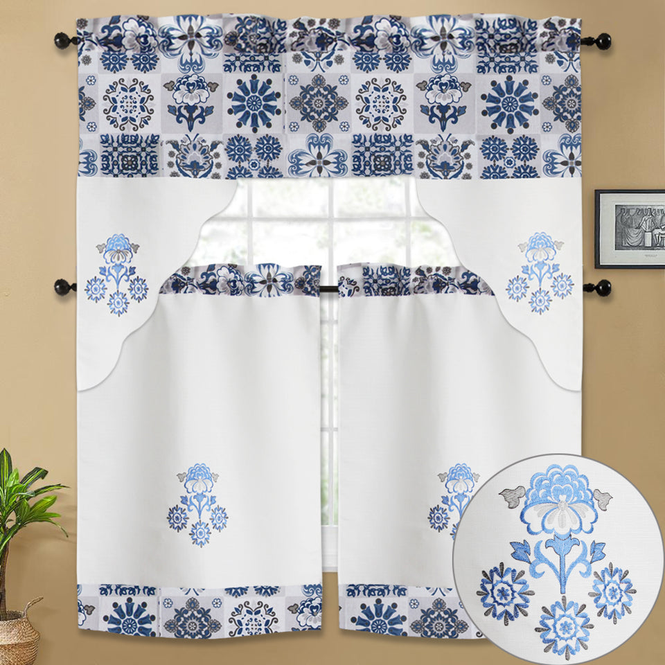 Bt592-Kitchen Curtain Set