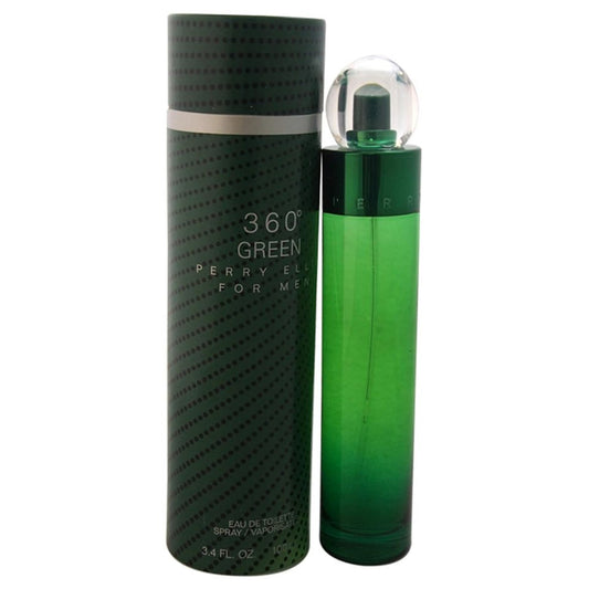 Perry Ellis - 360 Green Edt ( M ) 3.4 Oz