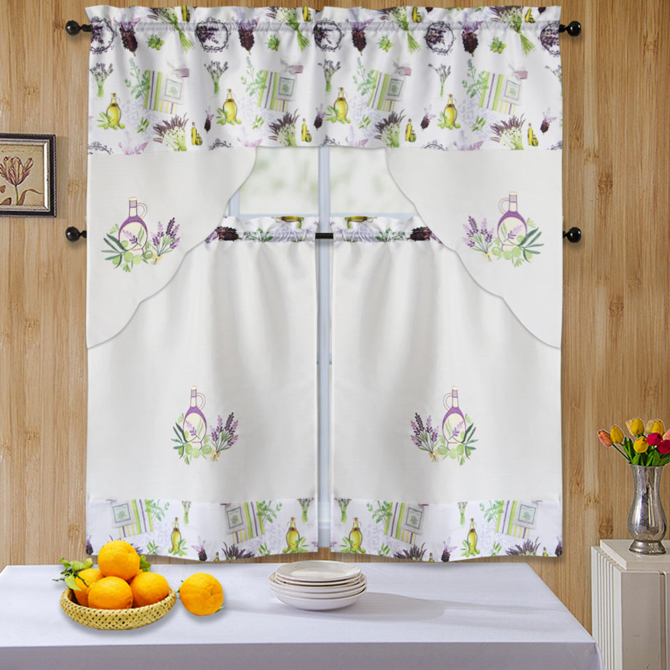 Bt592-Kitchen Curtain Set