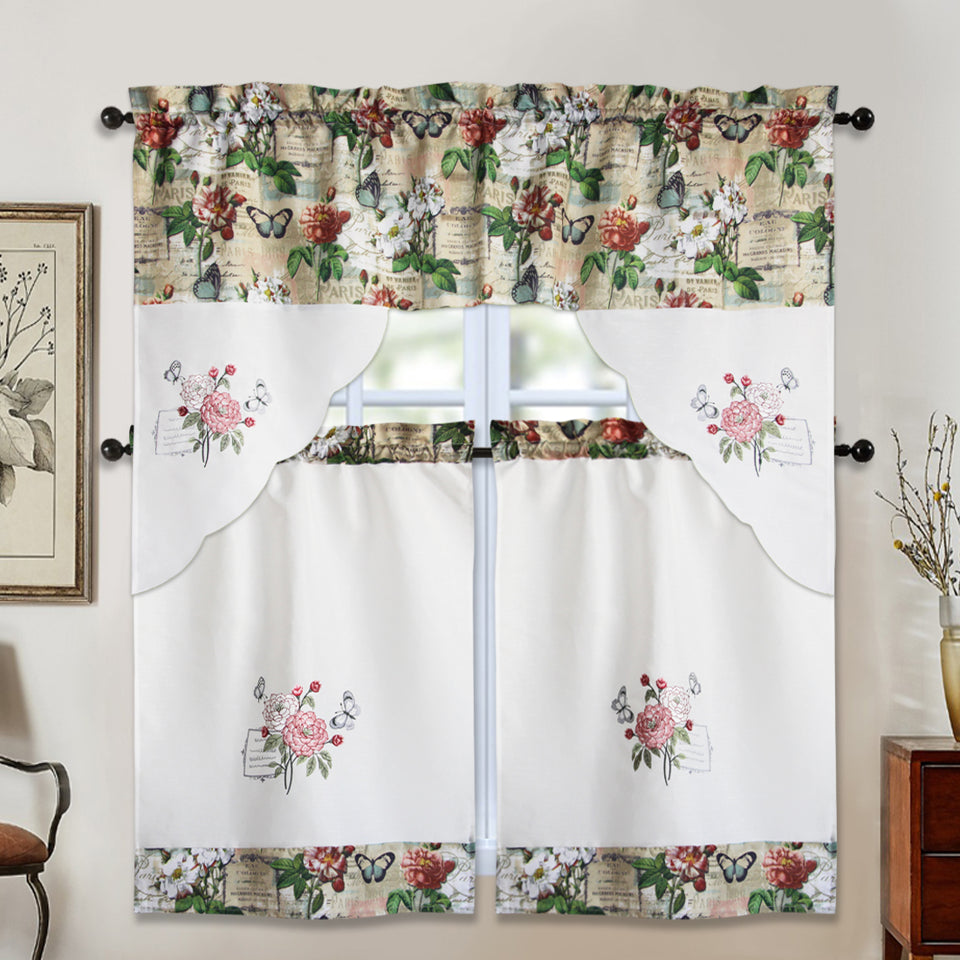 Bt592-Kitchen Curtain Set