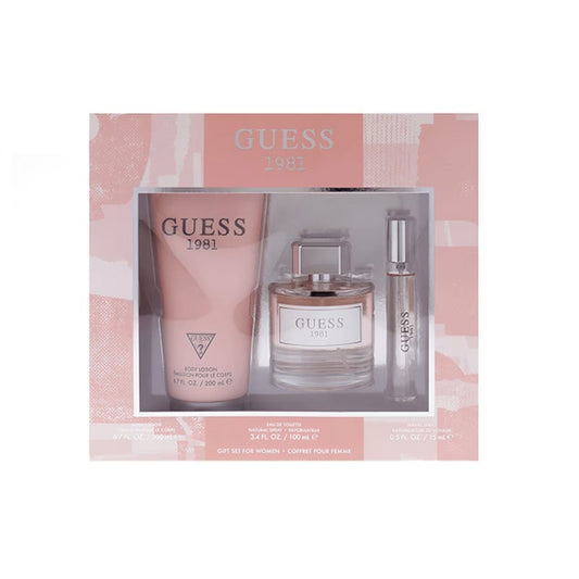 Guess - 1981 3Pc Set ( 3.4 Edt + 6.7 Bl + 0.5 Edt ) ( W )
