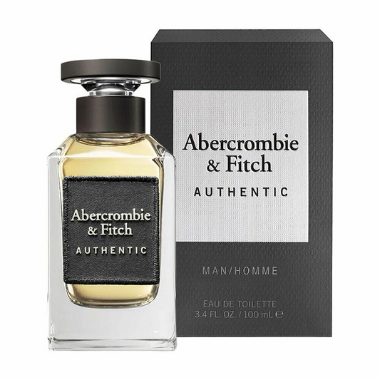 ABERCROMBIE & FITCH - AUTHENTIC EDT ( M ) 3.4 OZ