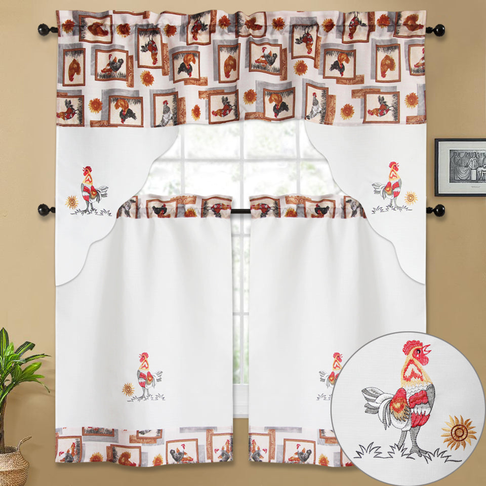 Bt592-Kitchen Curtain Set