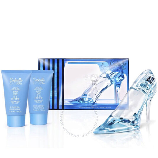 Disney - Cinderela 3Pc Set ( 2.0 Edp + 2.5 Sg + 2.5 Bl ) ( W ) 3.4 Oz