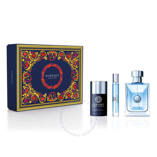 Versace - Versace Pour Homme 3Pc Set ( 3.4 Edt + 0.3 Edt + 2.5 Deo ) ( M )