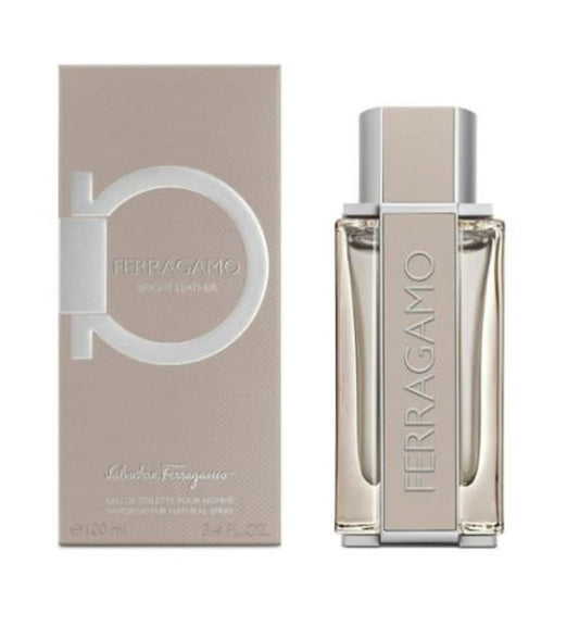 Salvatore Ferragamo - Bright Leather Edt ( M ) 3.4 Oz