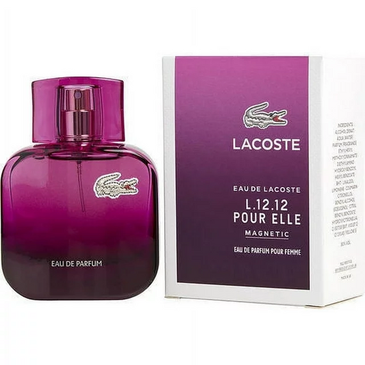 Lacoste - L.12.12 Elle Magnetic Edp ( W ) 2.8 Oz
