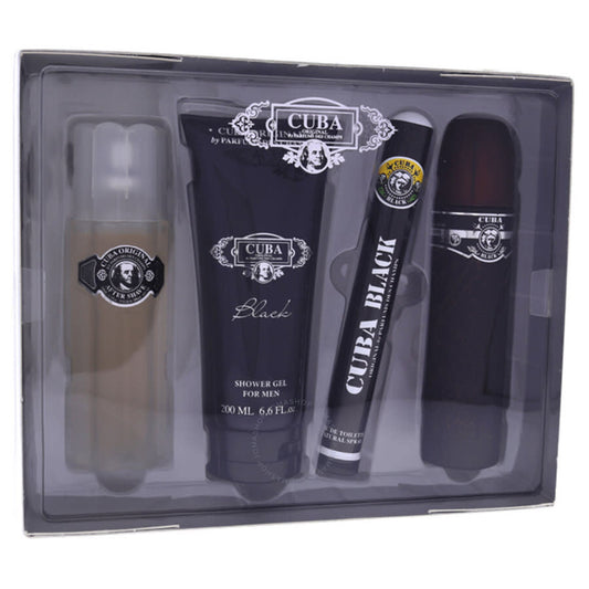 Cuba - Black 4Pc Set ( M ) 3.4 Oz